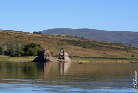 Pantano de Ebro en Lancha