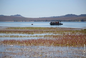 Pantano de Ebro en Lancha