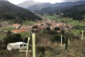 Vistas desde plantación potes