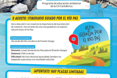 Los ríos, mucho más que agua: itinerario guiado por el río Pas