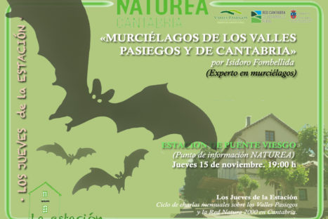 #LosJuevesdelaEstación: Murciélagos de los Valles Pasiegos y de Cantabria con Isidoro Fombellida
