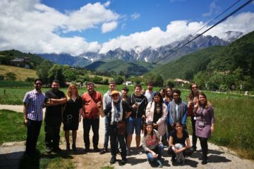RuralOn Tour Joven: jóvenes emprendedores conocieron el programa LEADER en Liébana