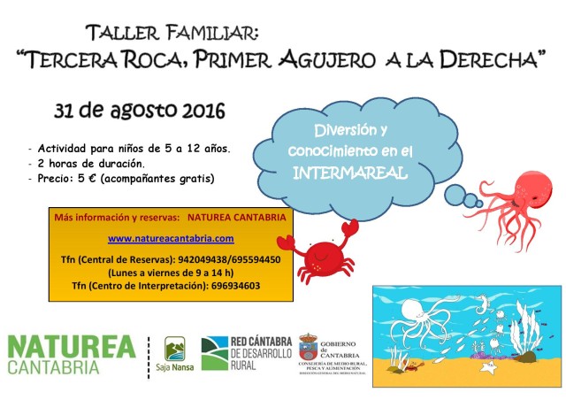 Taller Tecera roca, primer agujero a la derecha-