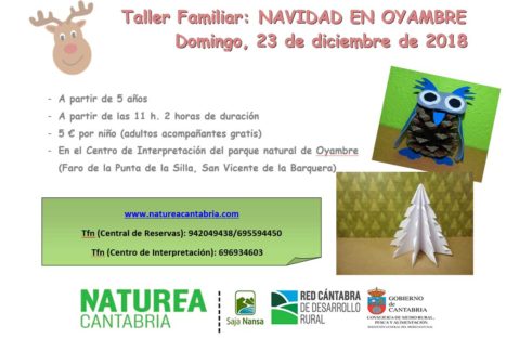 Taller familiar: Navidad en Oyambre