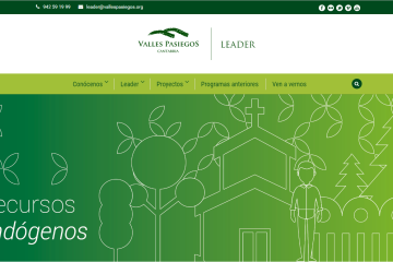 Valles Pasiegos lanza una nueva web para el programa LEADER